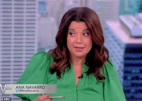 The Views Ana Navarro Addresses Claims She Uses Ozempic。